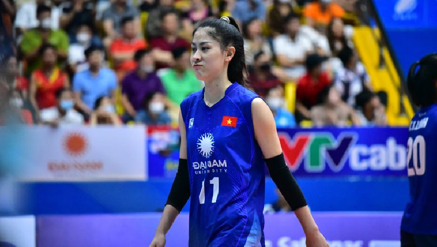 Hoa khôi Kiều Trinh khó ra sân ở giải bóng chuyền Vô địch các CLB nữ thế giới 2023