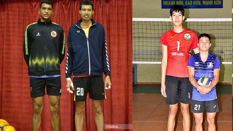 Top 5 vận động viên bóng chuyền nam cao nhất Việt Nam