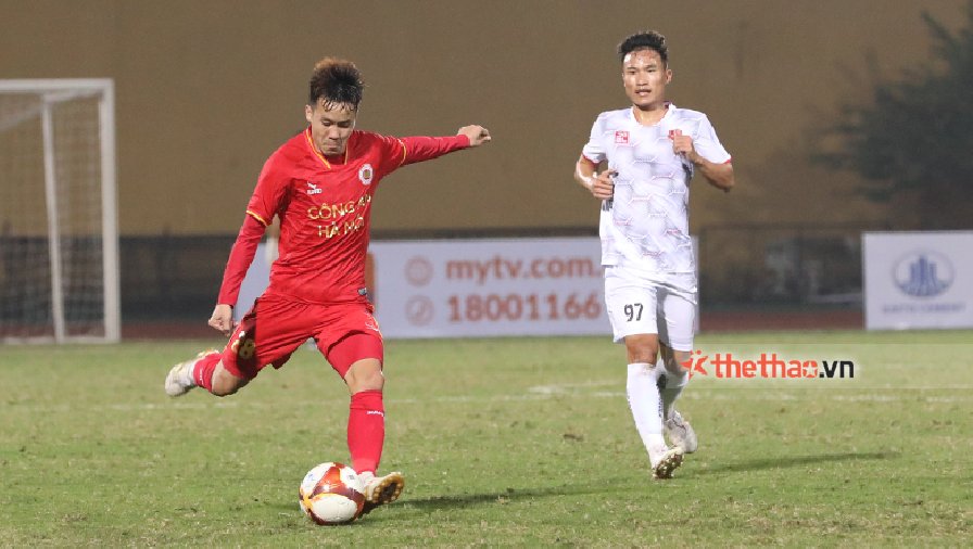 Công An Hà Nội chia điểm với Á quân V.League 2022 trong ngày khai mạc giải Tứ hùng 