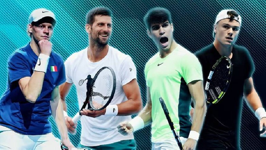 Bốc thăm Úc Mở rộng 2024: Djokovic cùng nhánh với Sinner, hẹn Alcaraz ở chung kết