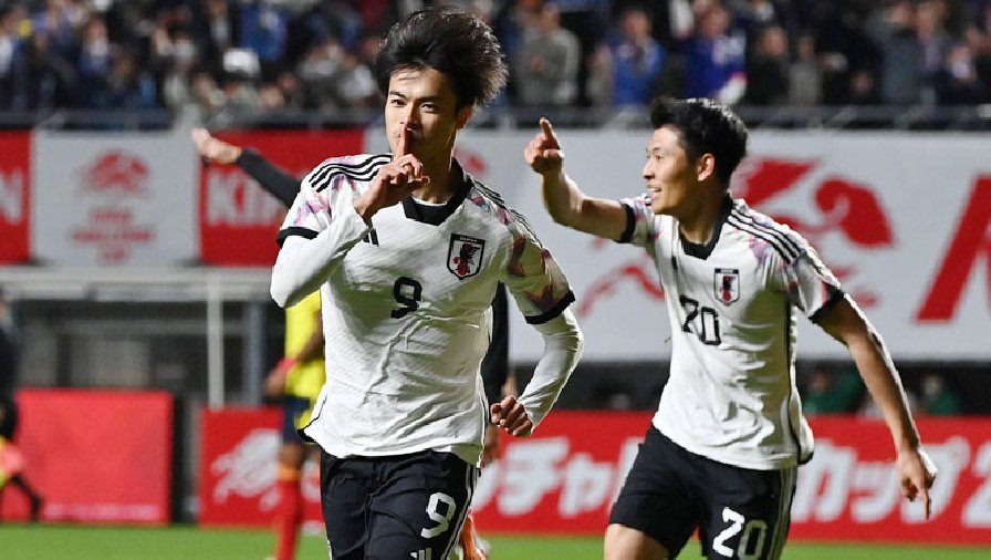 Kaoru Mitoma hồi phục thần kỳ, kịp dự vòng bảng Asian Cup 2023
