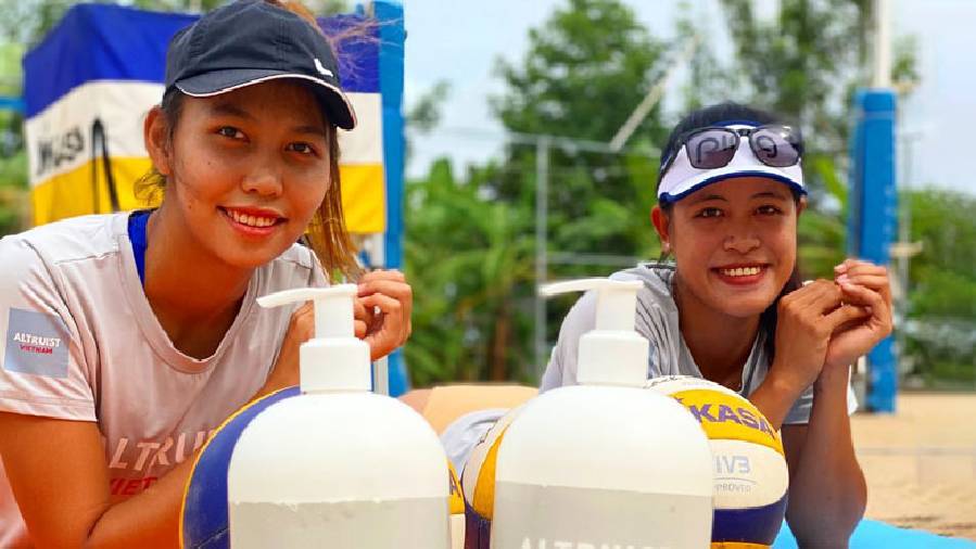 Bóng chuyền bãi biển Việt Nam hướng tới mục tiêu cao nhất SEA Games 31