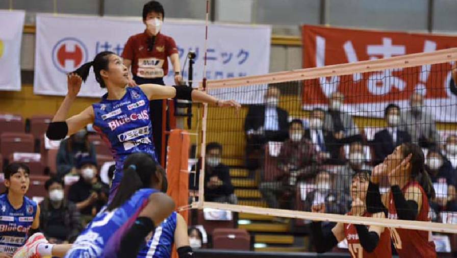 Lịch thi đấu tuần này của Thanh Thúy ở giải VĐQG Nhật Bản tiếp tục bị hủy