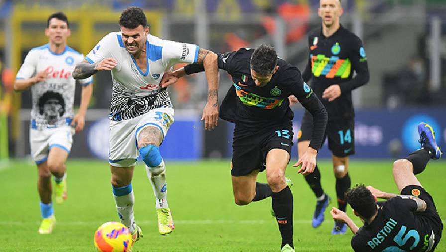 Nhận định, dự đoán Napoli vs Inter Milan, 0h00 ngày 13/2: Điểm tựa sân nhà