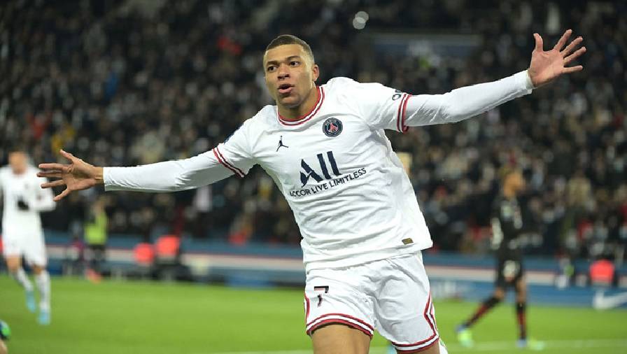 PSG chật vật vượt qua Rennes nhờ bàn thắng phút bù giờ của Mbappe