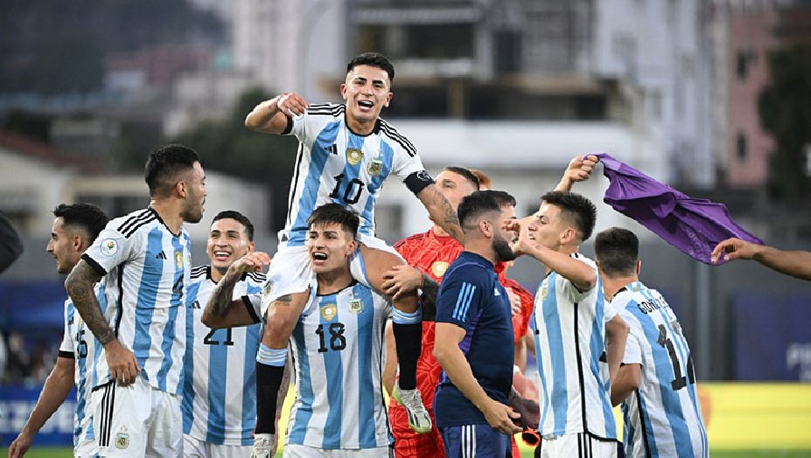 U23 Argentina loại Brazil, giành vé tới Olympic Paris 2024