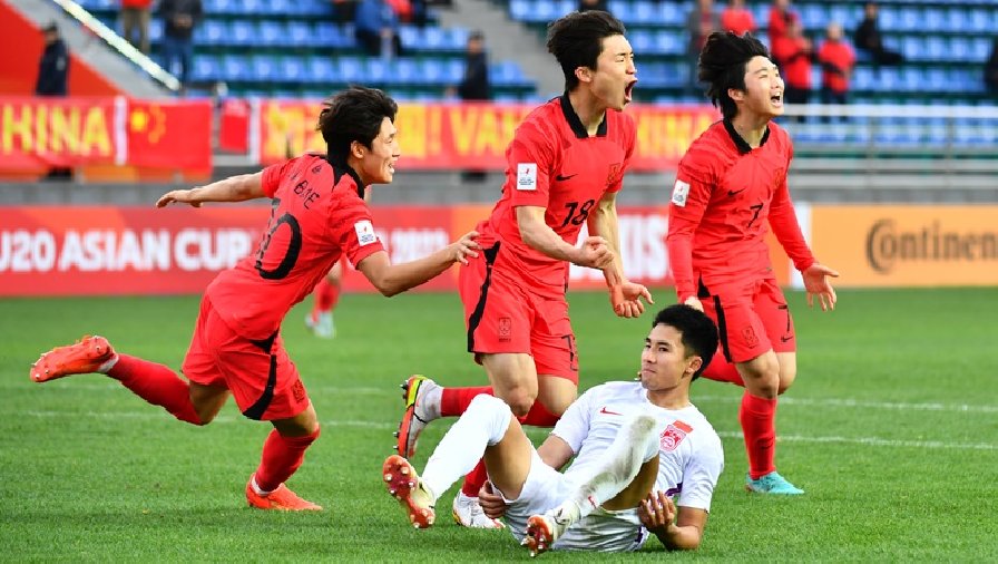 Kết quả bóng đá U20 Hàn Quốc vs U20 Trung Quốc: Khác biệt bản lĩnh, không có phép màu