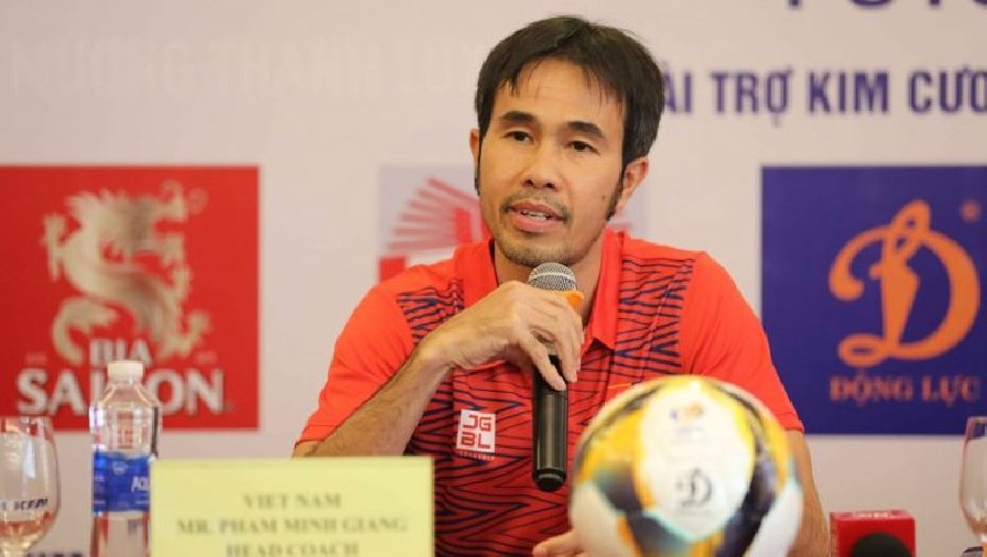 HLV Minh Giang: ĐT futsal Việt Nam chỉ đạt 80% phong độ trước Indonesia