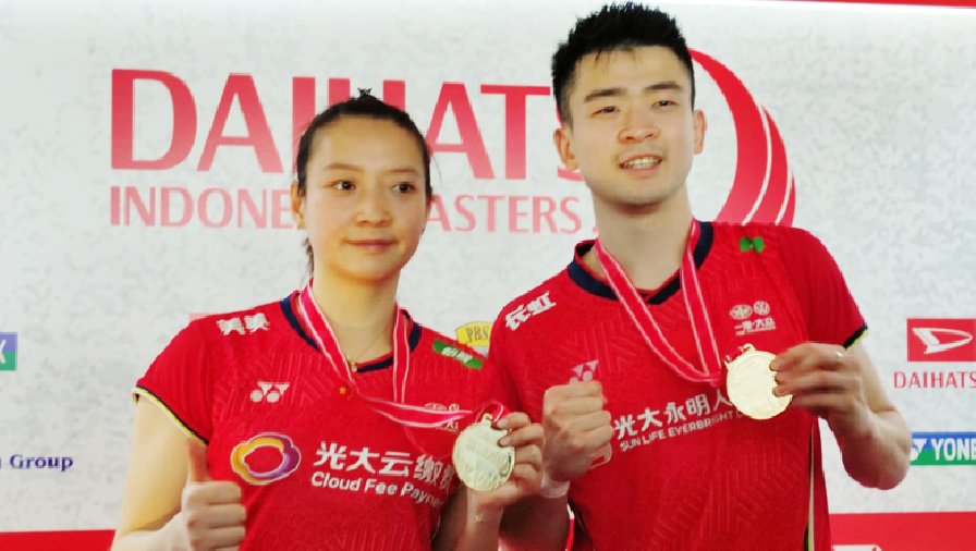 Cầu lông Trung Quốc thống trị tại Indonesia Masters 2022
