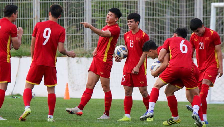 U23 Việt Nam gần đủ lực lượng, tâm lý thoải mái trước trận gặp U23 Saudi Arabia