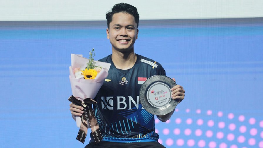 Kết quả giải cầu lông Singapore Mở rộng 2023: Chức vô địch thứ 3 cho Ginting