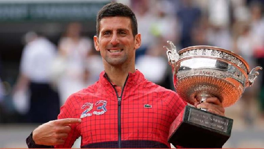 Kết quả tennis hôm nay 12/6: Djokovic vô địch nội dung đơn nam Roland Garros