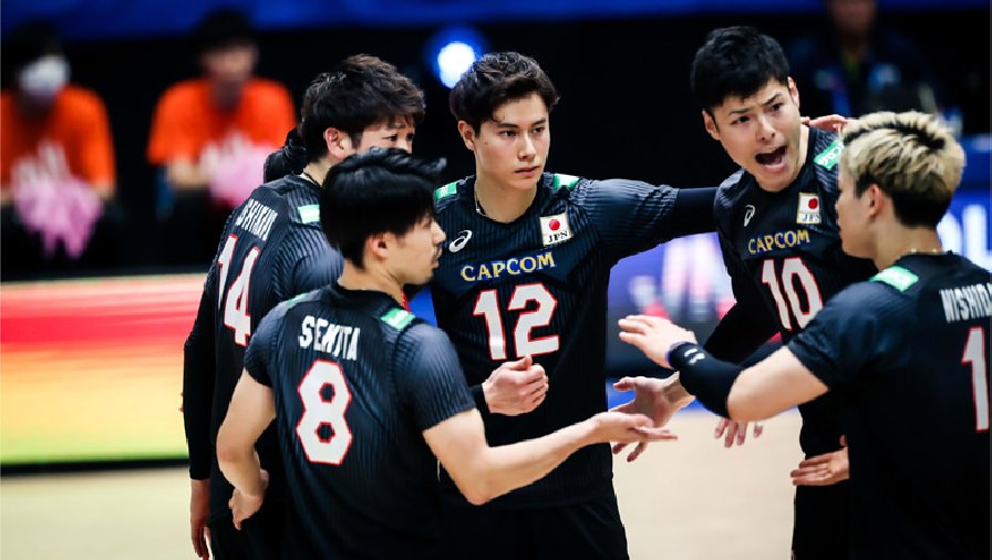 Tuyển bóng chuyền nam Nhật Bản là đội duy nhất toàn thắng ở Volleyball Nations League 2023