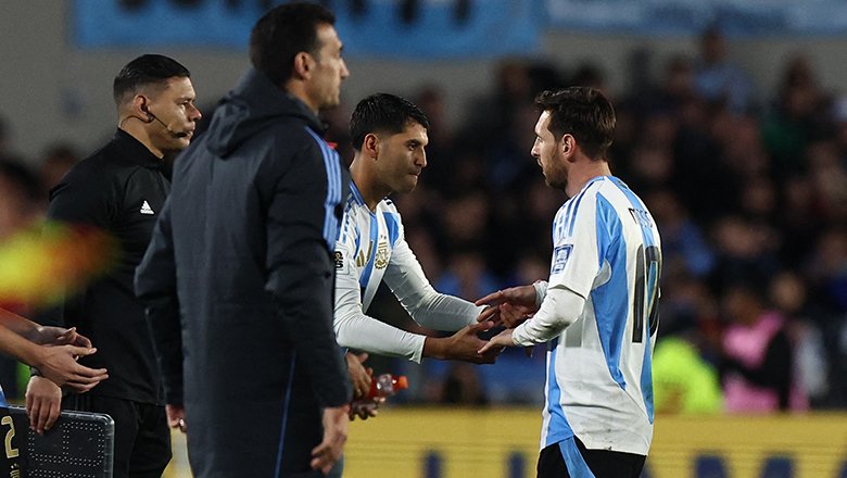 Messi rời sân sớm ở trận hòa Colombia, Argentina và Inter Miami lo lắng