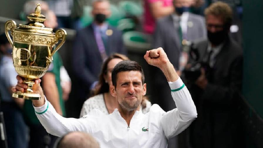 Kết quả tennis hôm nay 12/7: Djokovic đăng quang Wimbledon 2021