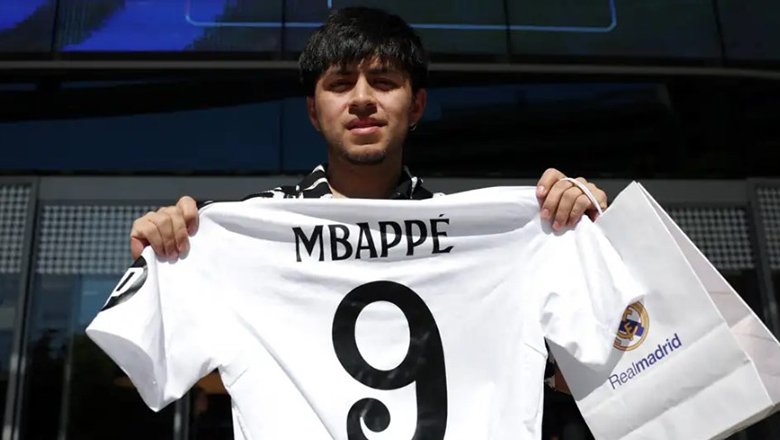 Áo Mbappe cháy hàng, Real Madrid phải ra thông báo đặc biệt