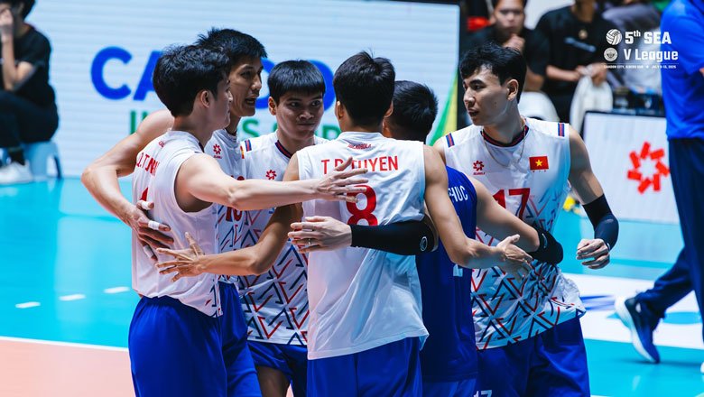 Tuyển bóng chuyền nam Việt Nam thua tiếc nuối Indonesia, thấp thỏm chờ huy chương ở SEA V.League 2025
