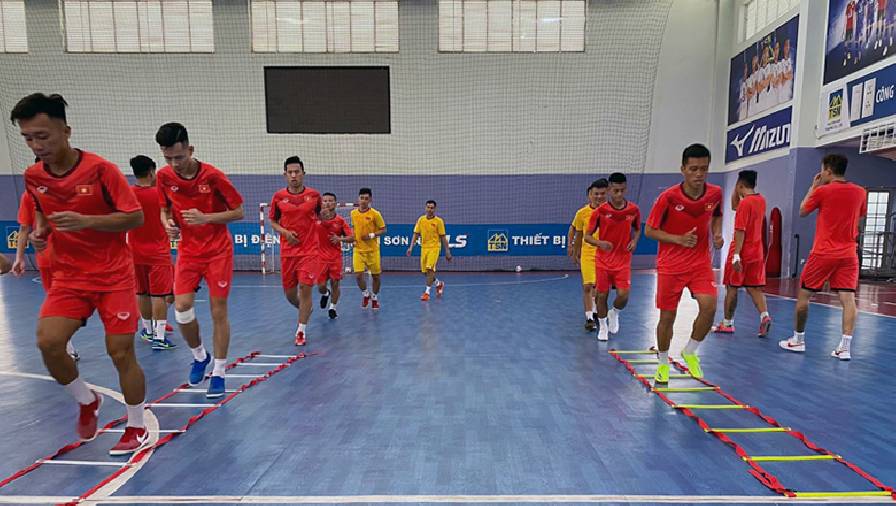 ĐT Futsal Việt Nam tiếp tục tập huấn tại Hà Nội trước thềm World Cup 2021