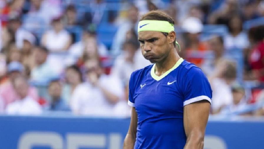 Nadal bỏ luôn Cincinnati Masters, nguy cơ lỡ US Open vì chấn thương