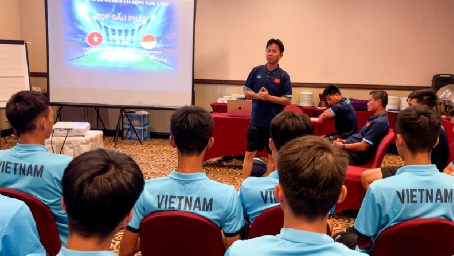 U16 Việt Nam được khích lệ: 'Đừng bận tâm những tiếng la ó trên khán đài'