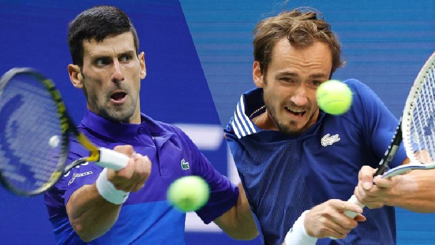 Lịch thi đấu tennis hôm nay 12/9: Chung kết đơn nam US Open 2021 - Novak Djokovic vs Daniil Medvedev