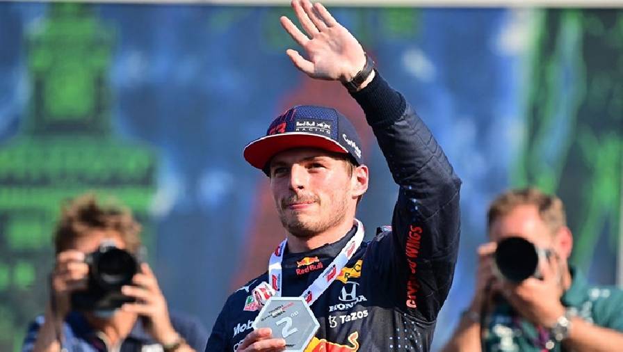 Max Verstappen vẫn giành pole tại F1 Italian Grand Prix dù về nhì chặng phân hạng