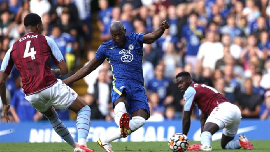 Video bàn thắng Chelsea vs Aston Villa: Cú đúp của Lukaku