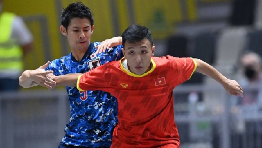 Việt Nam mặc áo đỏ trong trận ra quân futsal World Cup 2021 gặp Brazil