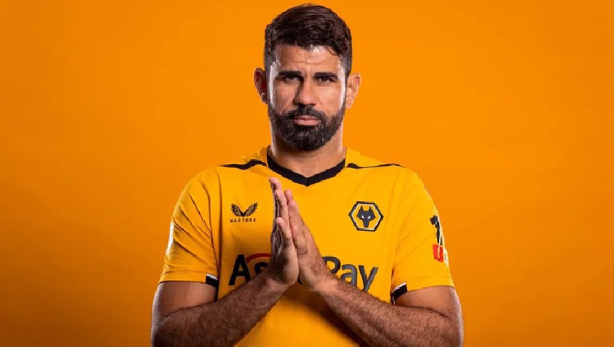 Diego Costa chính thức tái xuất Ngoại hạng Anh trong màu áo Wolves