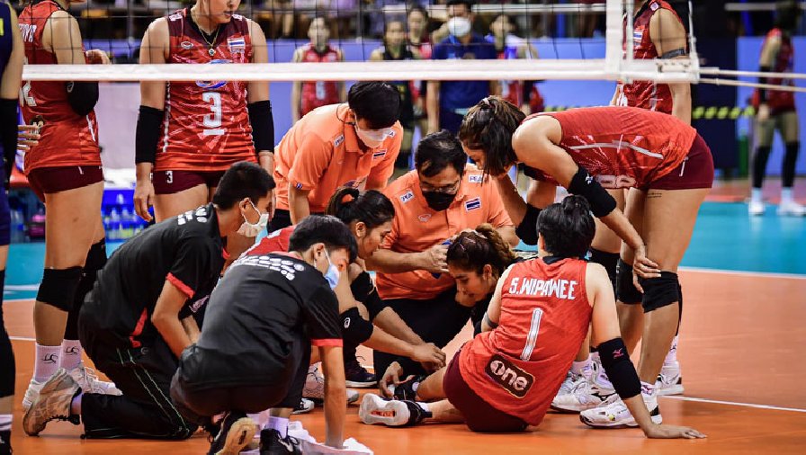 Sao trẻ Thái Lan dính chấn thương, bỏ ngỏ việc đánh giải bóng chuyền nữ Vô địch thế giới 2022
