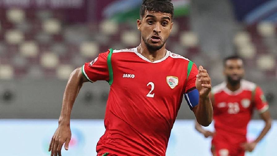 Đội trưởng tuyển Oman chấn thương khi khởi động, lỡ trận gặp Việt Nam