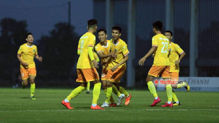 Kết quả bóng đá U21 Nam Định vs U21 Đồng Tháp, 17h00 ngày 12/12