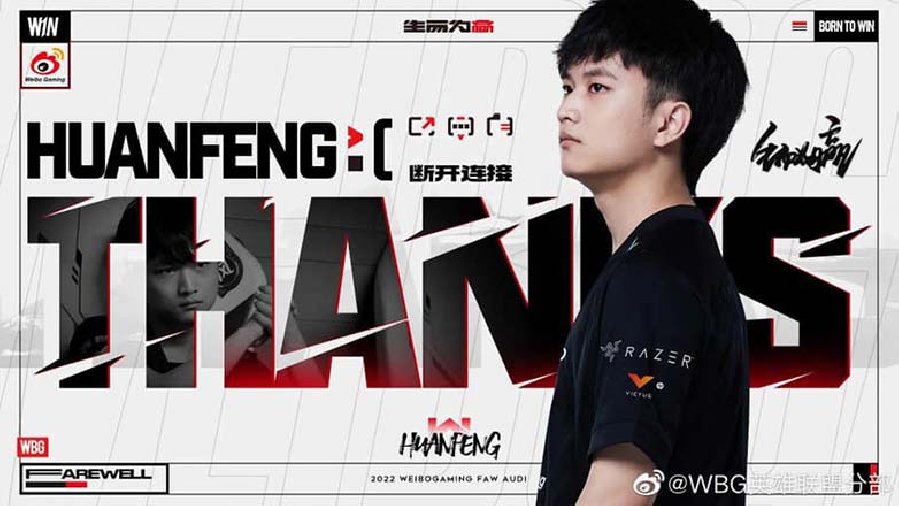 Huanfeng chia tay Weibo Gaming