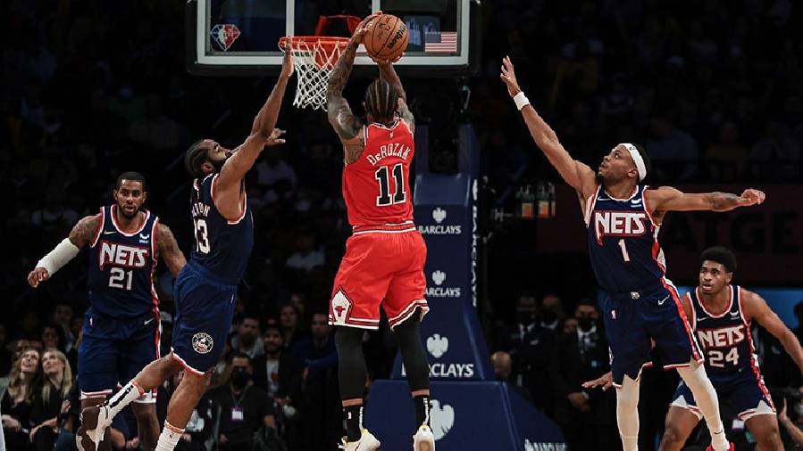 Lịch NBA 2022 hôm nay 13/1: Bulls toàn thắng trước Nets?