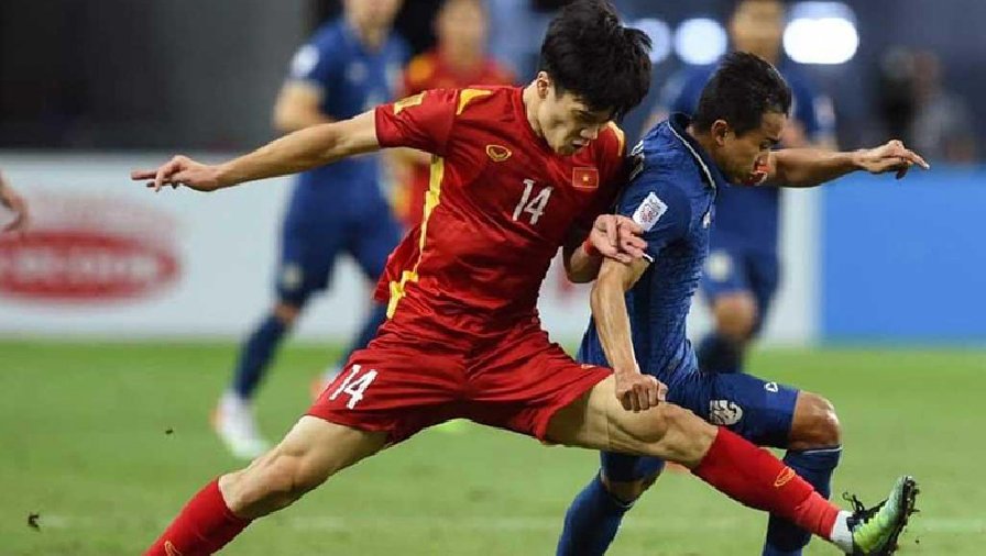 Lịch trực tiếp bóng đá hôm nay 13/1: Chung kết AFF Cup Việt Nam vs Thái Lan