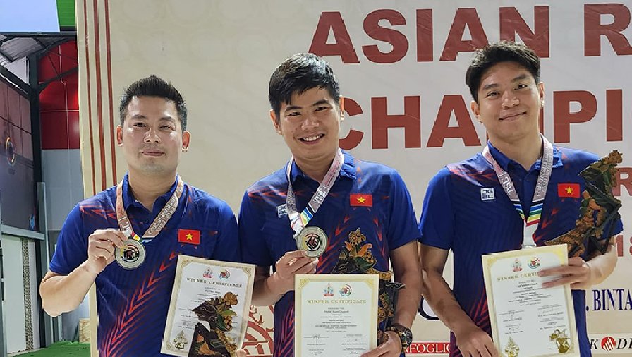 3 xạ thủ Việt Nam giành HCB tại giải vô địch bắn súng châu Á
