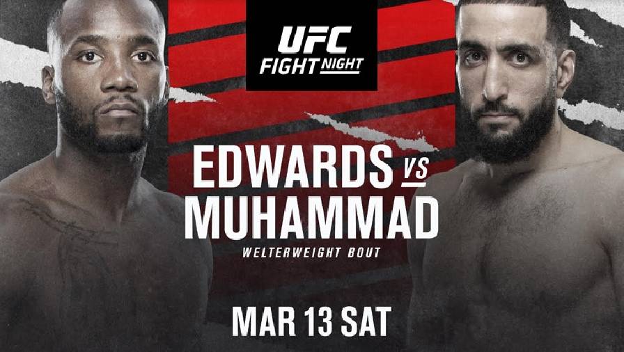 KẾT QUẢ UFC VEGAS 21: Leon Edwards vs Belal Muhammad