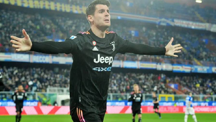 Morata lập cú đúp, Juventus thắng trận thứ 3 liên tiếp tại Serie A