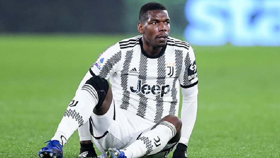 Pogba dính chấn thương thứ 5 kể từ khi trở lại Juventus, nguy cơ nghỉ gần 1 tháng