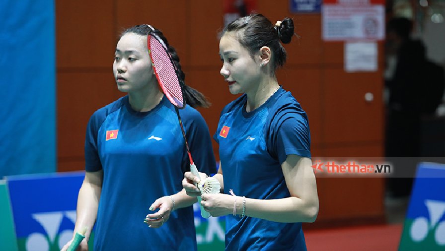 Cặp Diệu Ly - Thị Khánh thắng sau 3 set, vào vòng 1/8 Ciputra Hanoi 2024