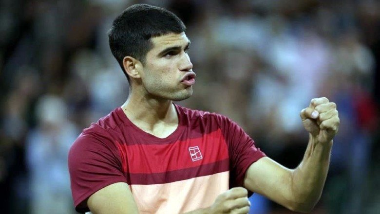 Alcaraz ‘đòi nợ’ Dimitrov thành công, vào tứ kết Indian Wells sau 74 phút