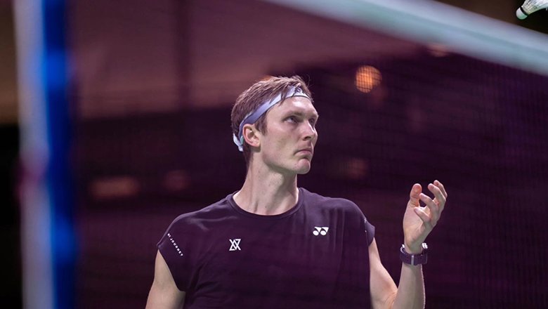 Viktor Axelsen bị loại ở vòng 1 giải cầu lông All England 2025