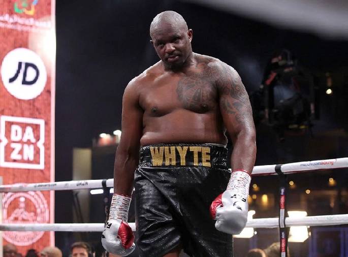 Dillian Whyte khẳng định Tyson Fury vẫn chưa đủ sức thể trở thành ứng cử viên hạng nặng số 1 thế giới