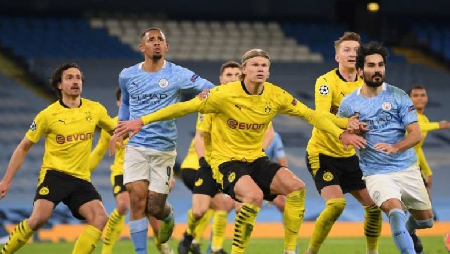 Kết quả Dortmund vs Man City, 02h00 ngày 15/4 - Lượt về tứ kết cúp C1 châu Âu