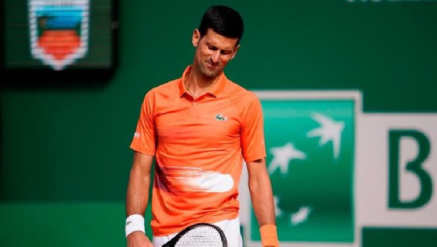 Djokovic thua sốc ở trận ra quân Monte Carlo Masters 2022