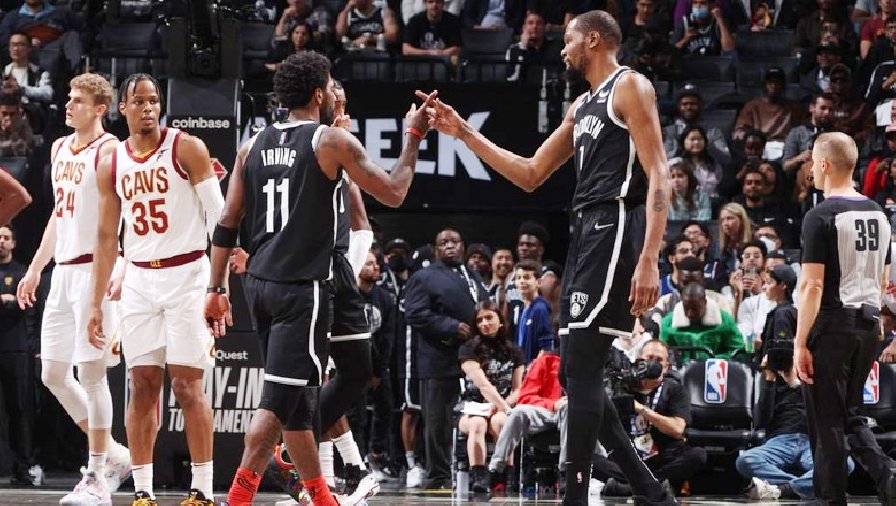 Irving và Durant tỏa sáng, Brooklyn Nets đi playoffs