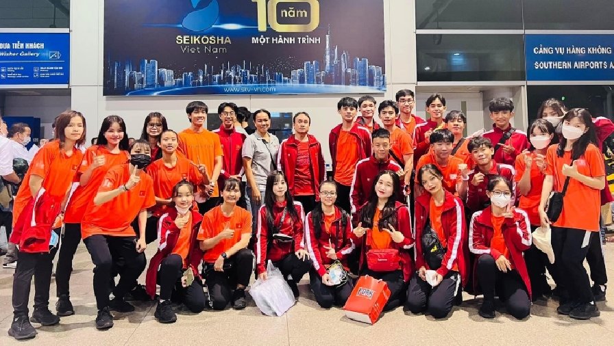 Tuyển Taekwondo Việt Nam lên đường dự giải vô địch thế giới