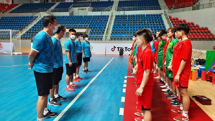 ĐT Futsal nữ Việt Nam loại 2 cầu thủ cuối cùng trước thềm SEA Games 31