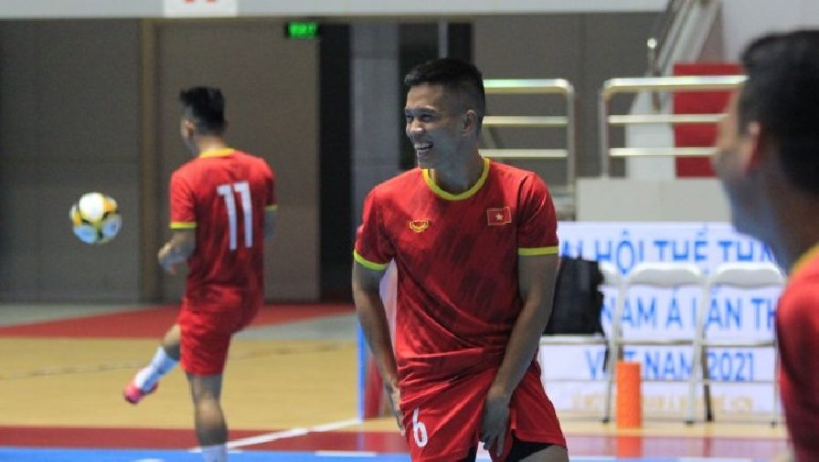ĐT futsal nam Việt Nam hào hứng trước thềm đấu Malaysia tại SEA Games 31