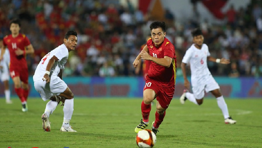 KẾT QUẢ U23 Việt Nam 1-0 U23 Myanmar: Chiến thắng nhọc nhằn